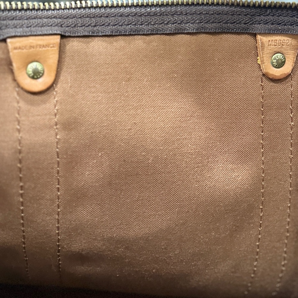 Louis Vuitton Keepall 50 Travel Duffle Bag 1999 w/ Lock Key #307 Vintage - Picture 9 of 14